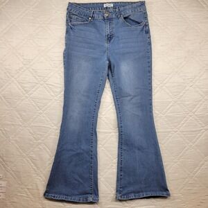 Blue Savvy flare leg blue jeans size 13/31